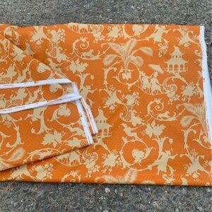 Mandarin Fabric  see pics for measurements